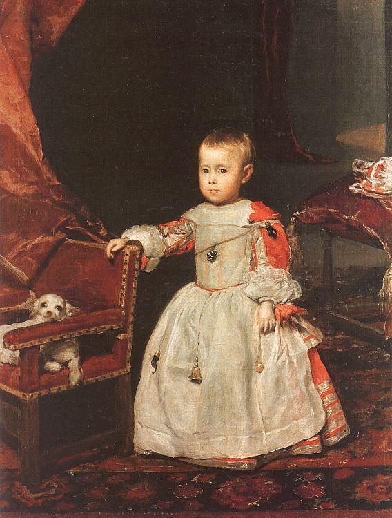 Diego Velazquez Prince Felipe Prospero oil painting image
